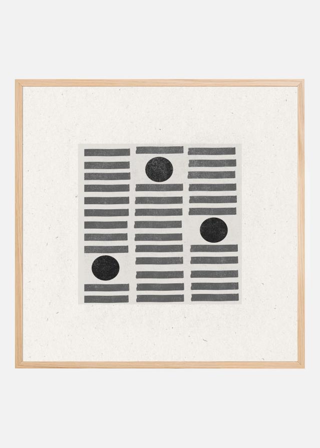 Lines and Circles Poster