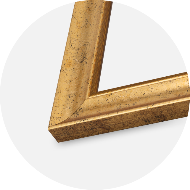 Cadre Conca Verre Acrylique Or 59,4x84 cm (A1)