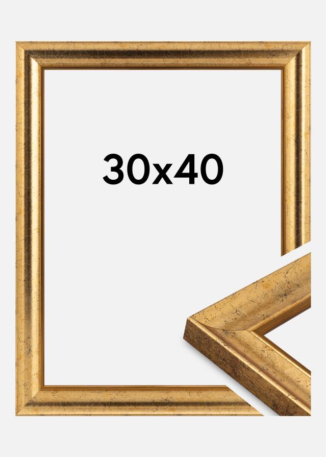 Cadre Conca Verre Acrylique Or 30x40 cm