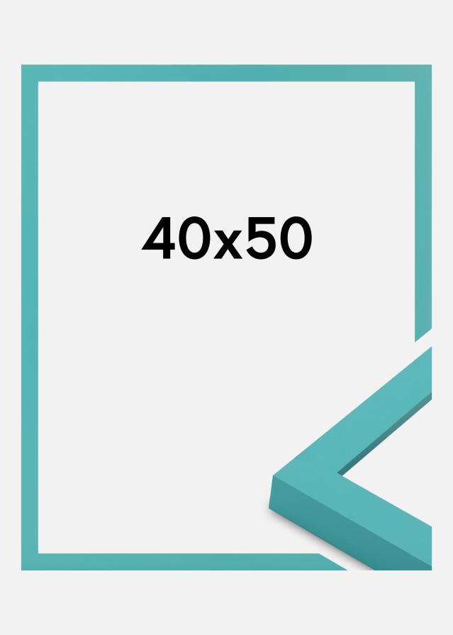 Cadre Selection Verre Acrylique Aqua Blue 40x50 cm