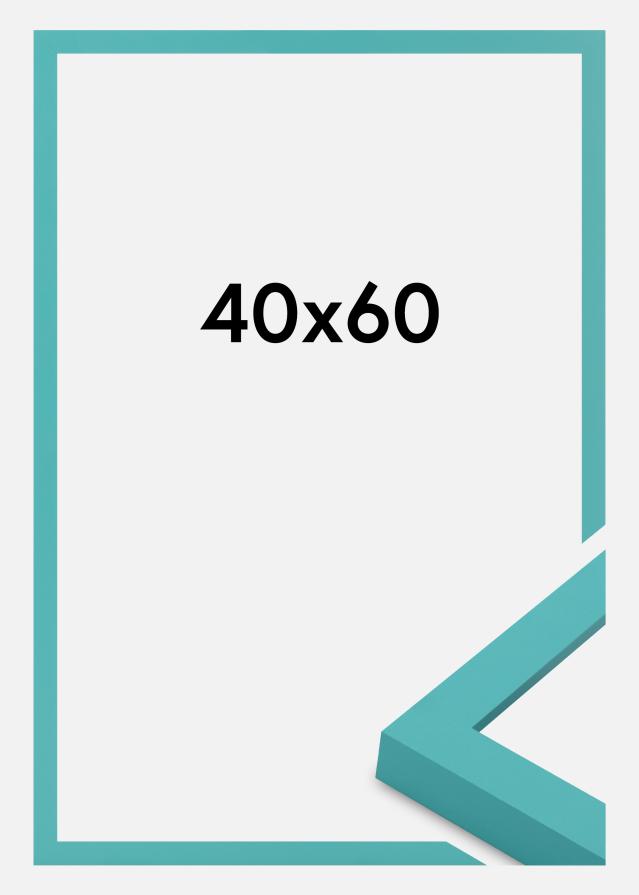 Cadre Selection Verre Acrylique Aqua Blue 40x60 cm