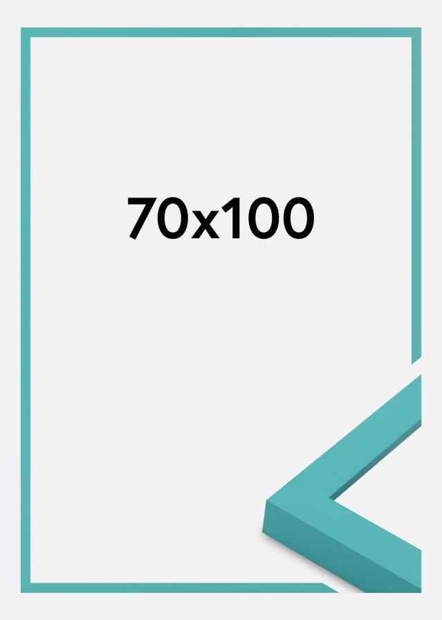 Cadre Selection Verre Acrylique Aqua Blue 70x100 cm