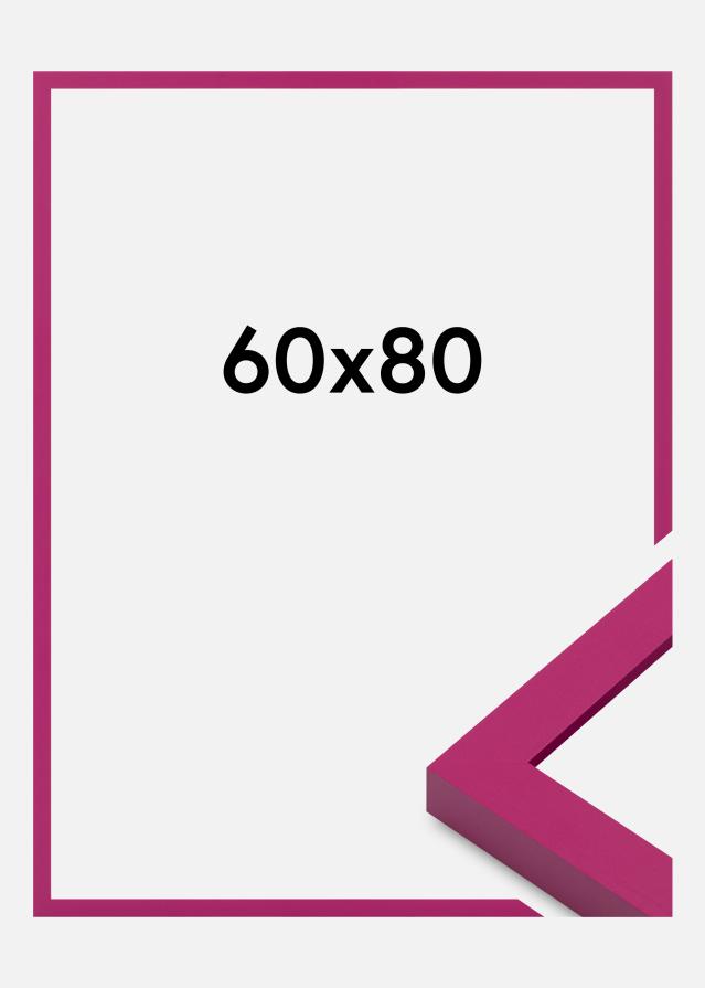 Cadre Selection Verre Acrylique Bubblegum Pink 60x80 cm