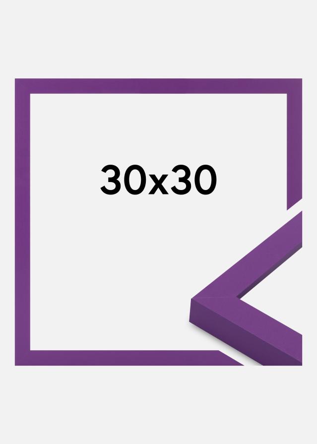Cadre Selection Verre Acrylique Deep Lilac 30x30 cm