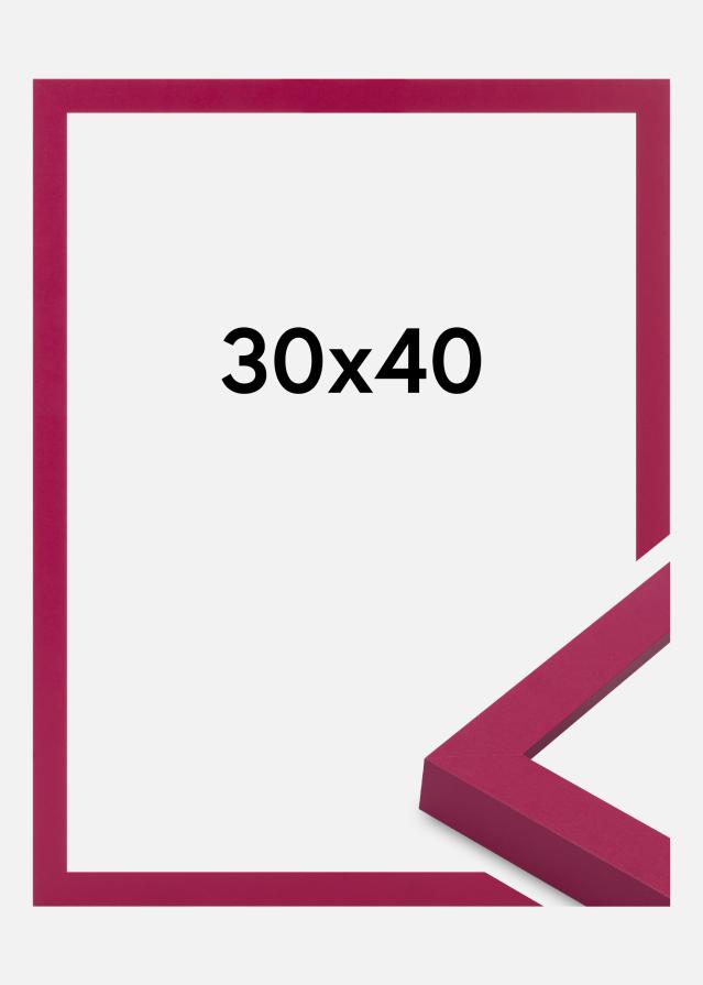 Cadre Selection Verre Acrylique Hot Pink 30x40 cm