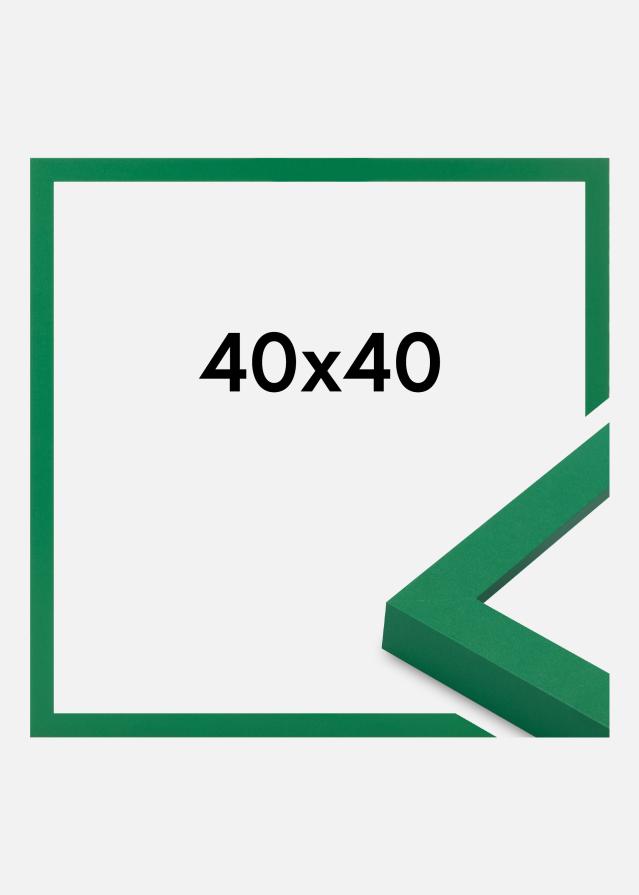 Cadre Selection Verre Acrylique Light Green 40x40 cm