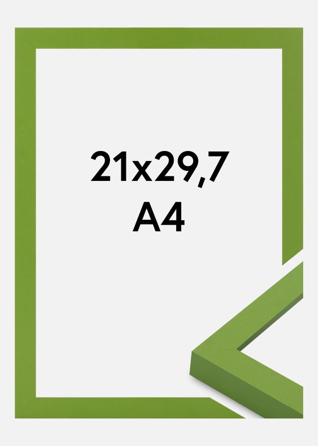 Cadre Selection Verre Acrylique Lime Green 21x29.7 cm (A4)