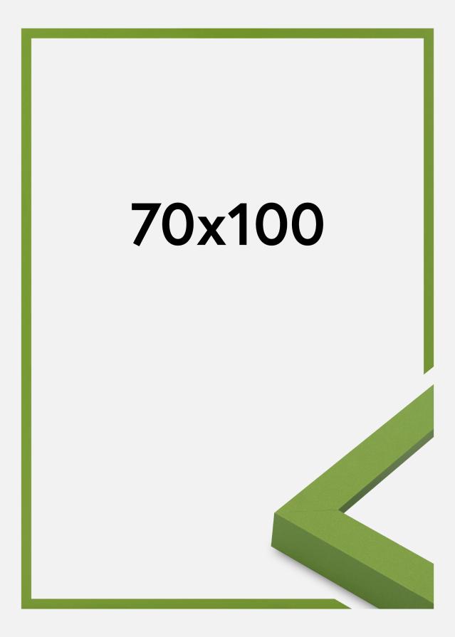 Cadre Selection Verre Acrylique Lime Green 70x100 cm