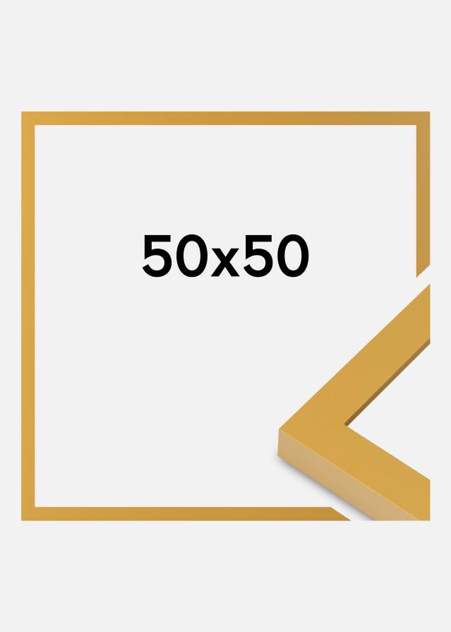 Cadre Selection Verre Acrylique Pineapple Yellow 50x50 cm