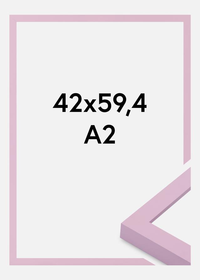 Cadre Selection Verre Acrylique Pink 42x59.4 cm (A2)