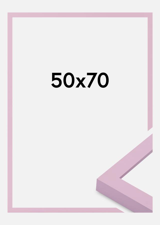 Cadre Selection Verre Acrylique Pink 50x70 cm