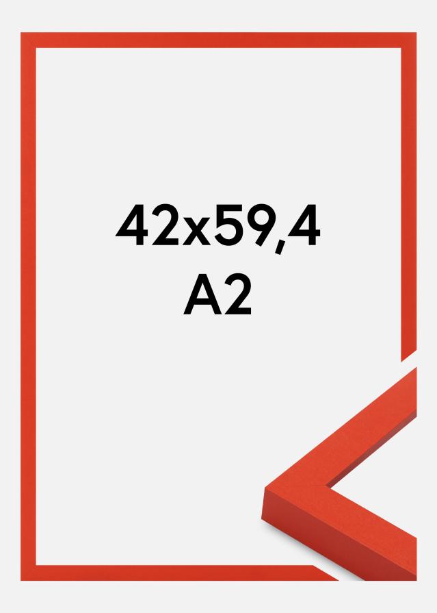 Cadre Selection Verre Acrylique Red 42x59.4 cm (A2)