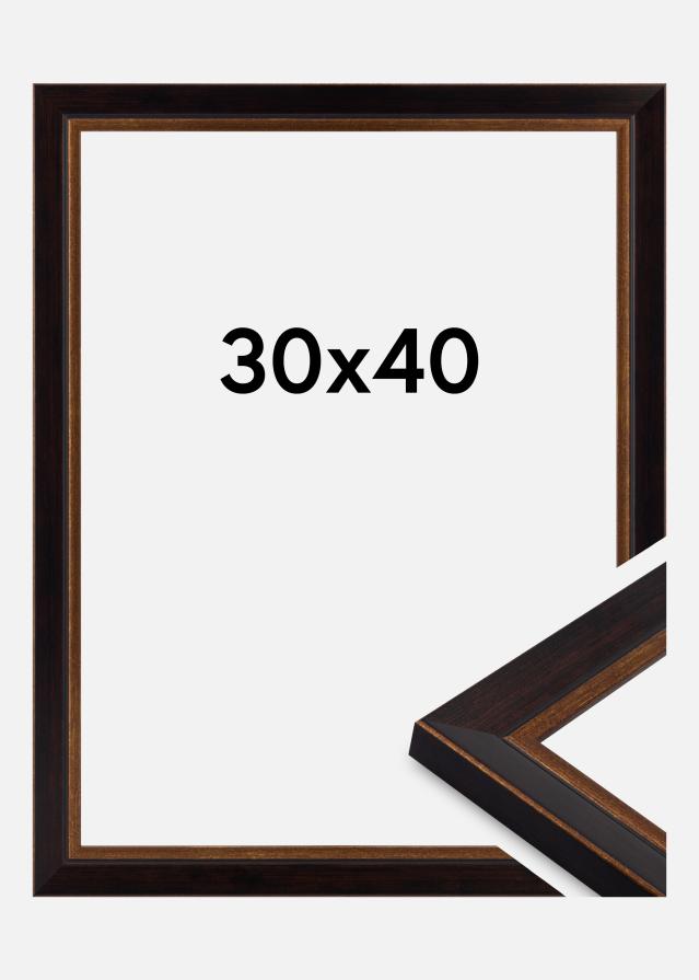 Cadre Artur Verre Acrylique Noir 30x40 cm