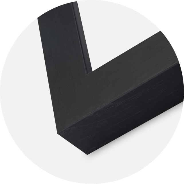 Cadre Wells Verre Acrylique Noir 21x29,7 cm (A4)