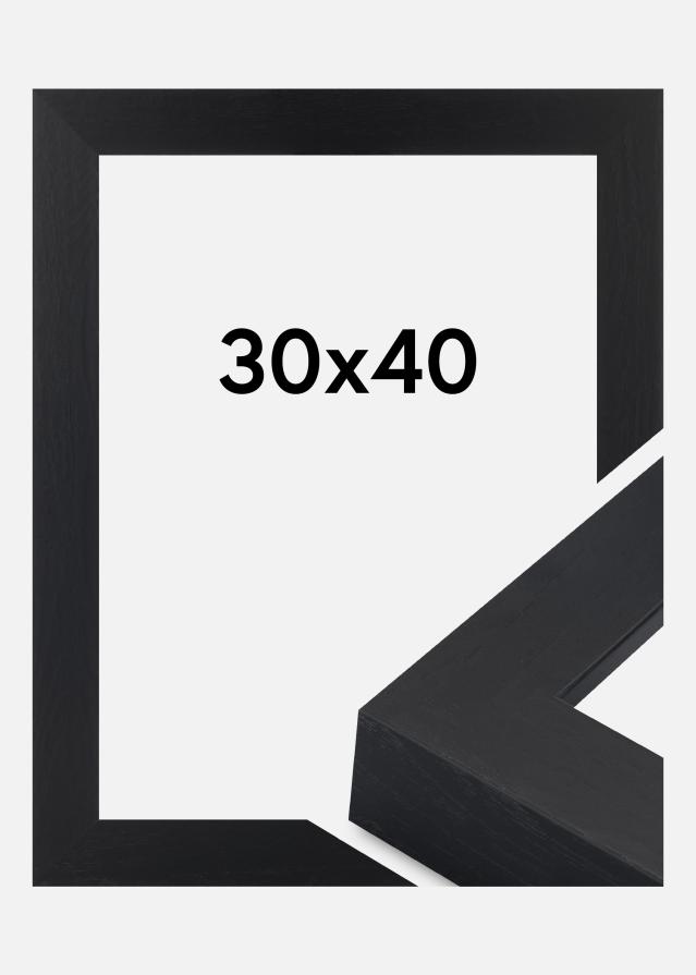 Cadre Wells Verre Acrylique Noir 30x40 cm
