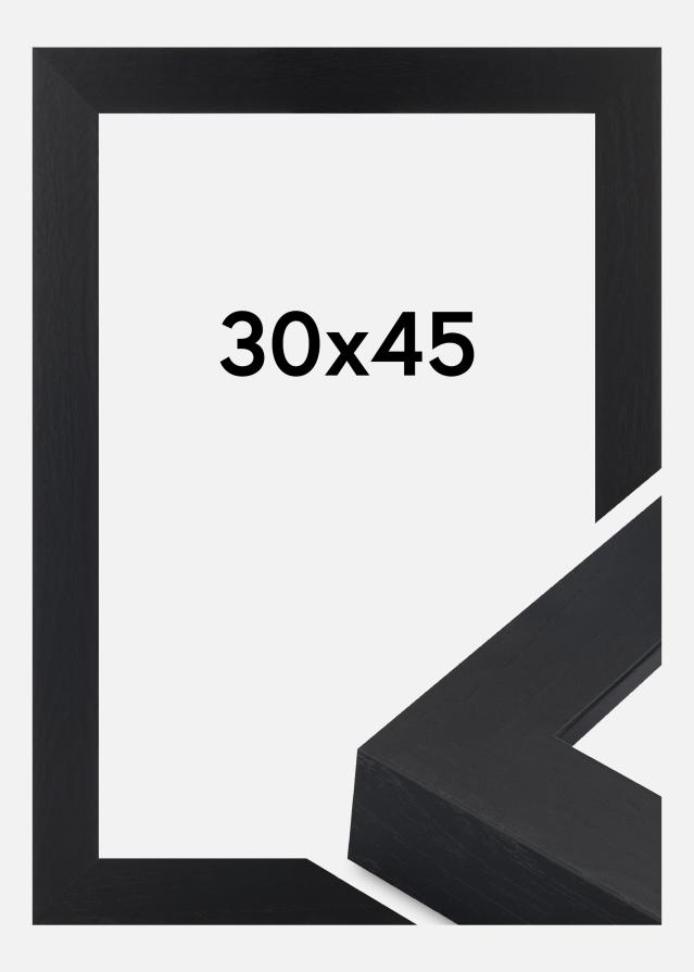 Cadre Wells Verre Acrylique Noir 30x45 cm