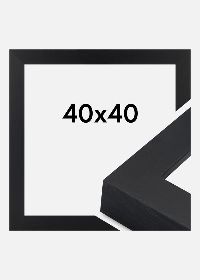 Cadre Wells Verre Acrylique Noir 40x40 cm