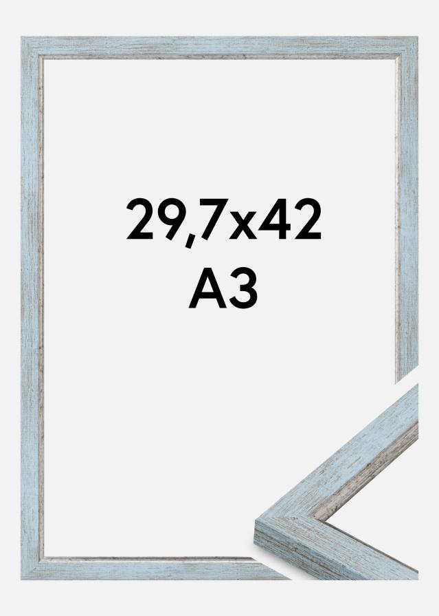 Cadre Whitby Verre Acrylique Bleu 29,7x42 cm (A3)