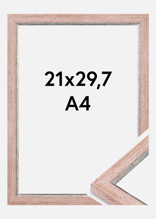 Cadre Whitby Verre Acrylique Rouge 21x29,7 cm (A4)