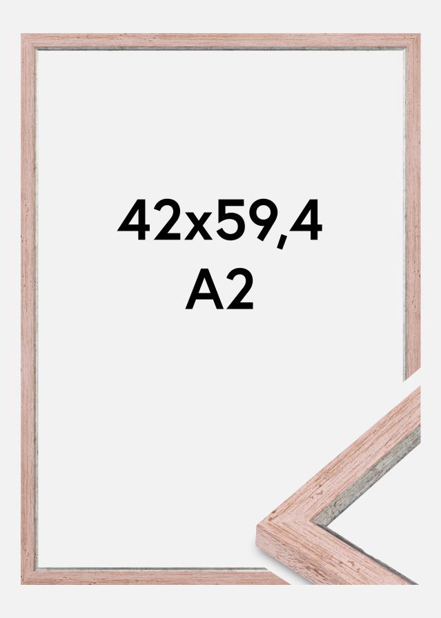 Cadre Whitby Verre Acrylique Rouge 42x59,4 cm (A2)