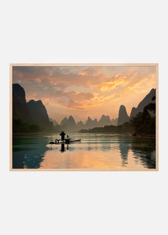 Golden Li River Poster