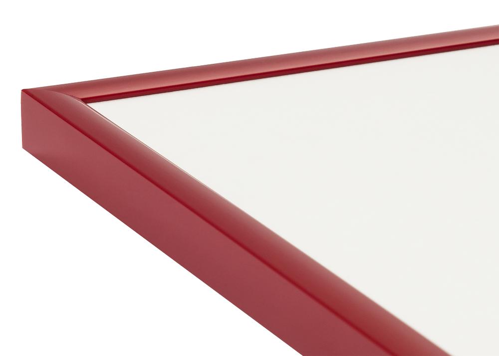 Cadre New Lifestyle Rouge 70x100 cm - Passe-partout Blanc 50x85 cm
