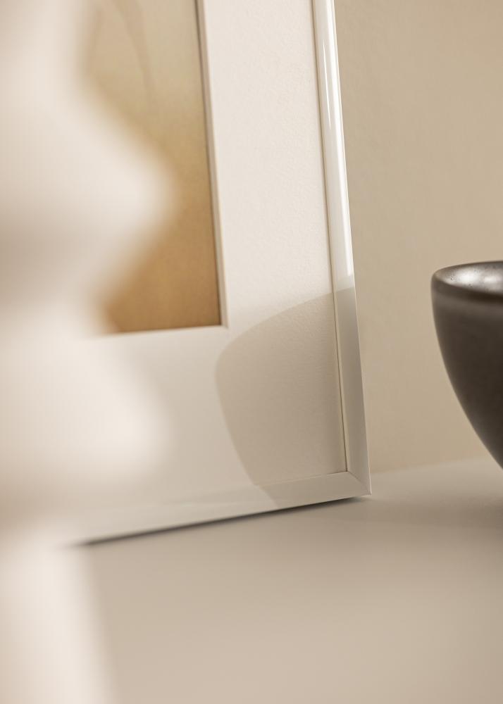 Cadre New Lifestyle Blanc 10x18 cm - Passe-partout Blanc 8x10 cm