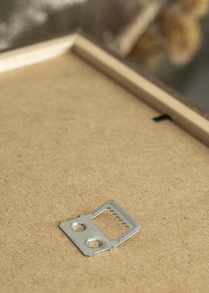 Cadre Stilren froid Marron 40x60 cm - Passe-partout Blanc 30x50 cm