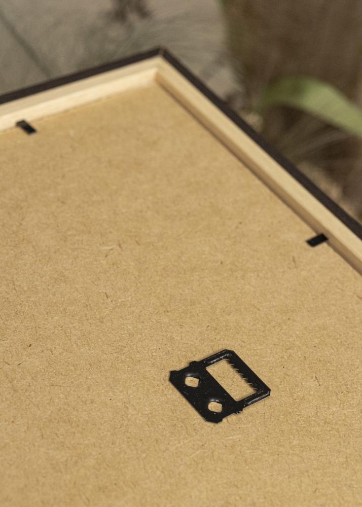 Cadre Stilren Wenge 40x60 cm - Passe-partout Blanc 32,9x48,3 cm