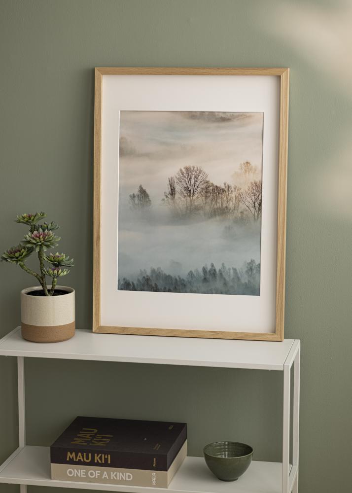 Cadre Amanda Box Acrylique Chêne 21x30 cm