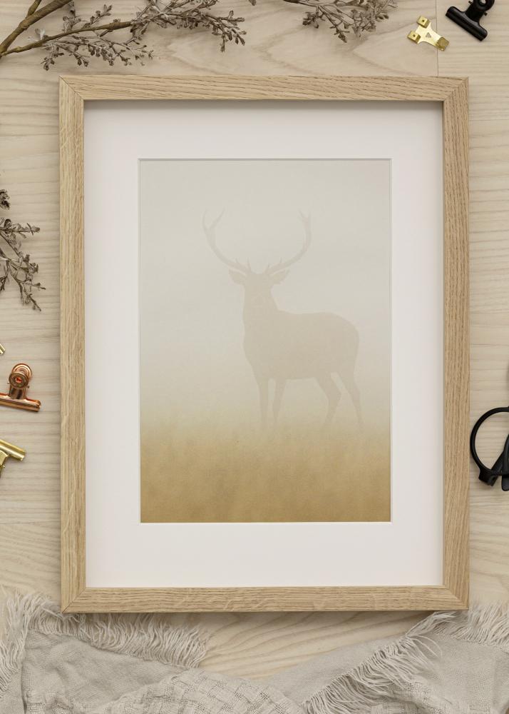 Cadre Amanda Box Acrylique Chêne 21x30 cm