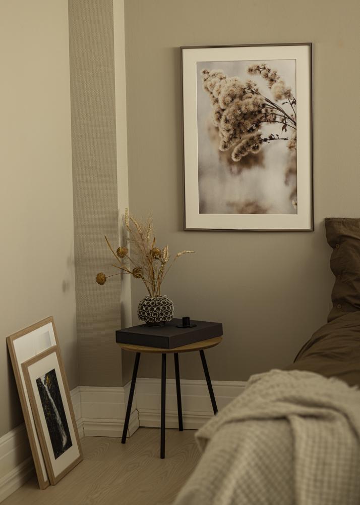 Cadre New Lifestyle Acier 10x18 cm - Passe-partout Blanc 8x10 cm