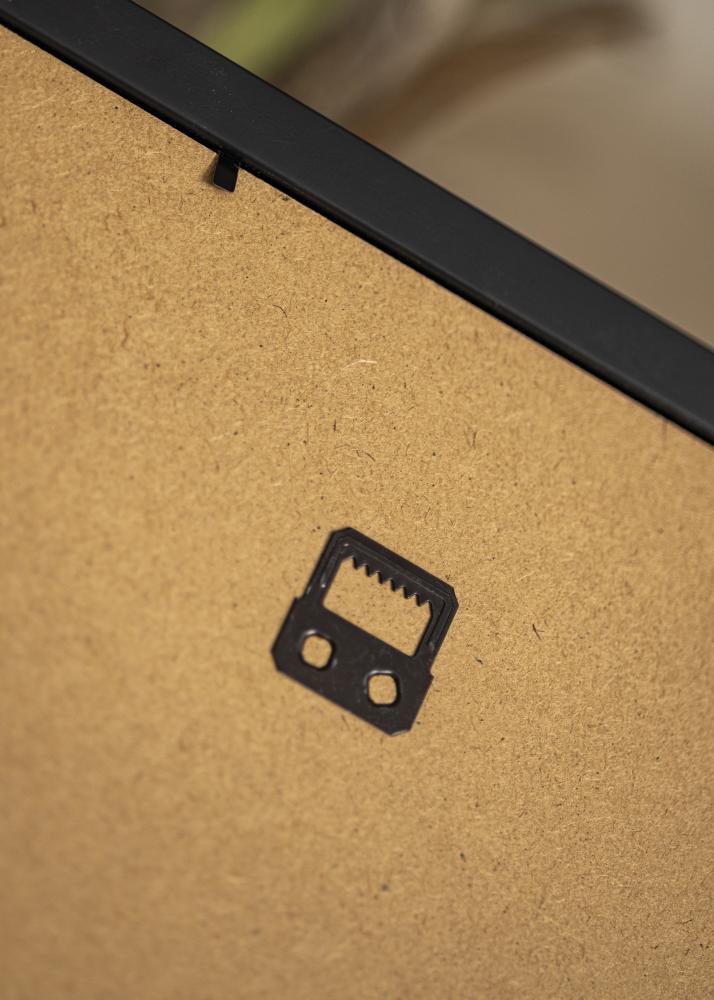 Cadre Gala Argent 50x70 cm - Passe-partout Blanc 39x60 cm