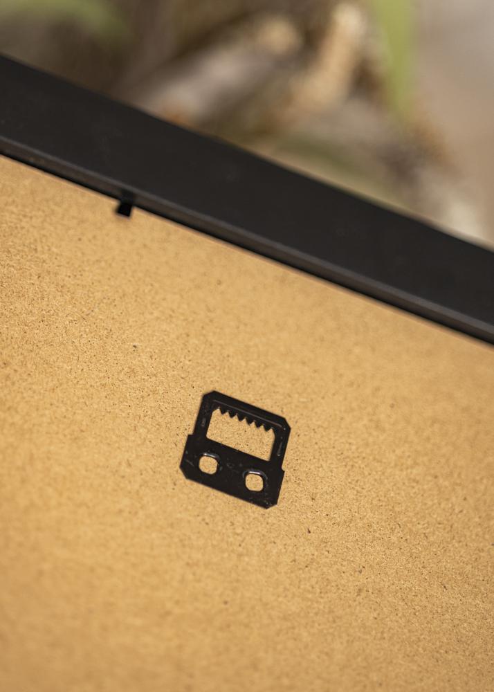 Cadre Grace Argent 30x40 cm - Passe-partout Blanc 22x32 cm