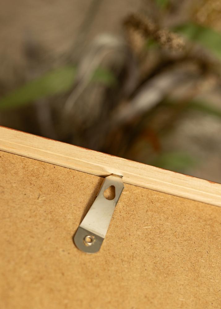 Cadre Ares Cerise 50x70 cm - Passe-partout Blanc 16x23 inches