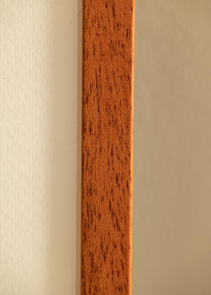 Cadre Ares Cerise 50x70 cm - Passe-partout Blanc 16x23 inches