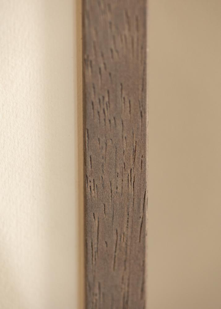 Cadre Hermes Gris 60x60 cm - Passe-partout Blanc 50x50 cm