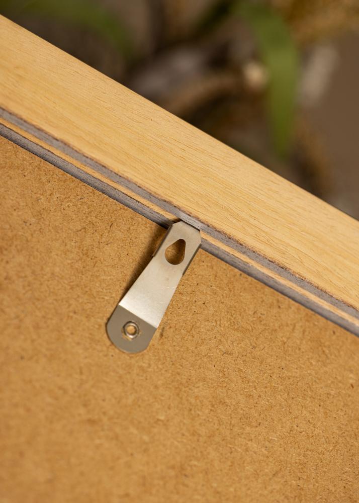 Cadre Juno Gris 30x30 cm - Passe-partout Blanc 19x19 cm