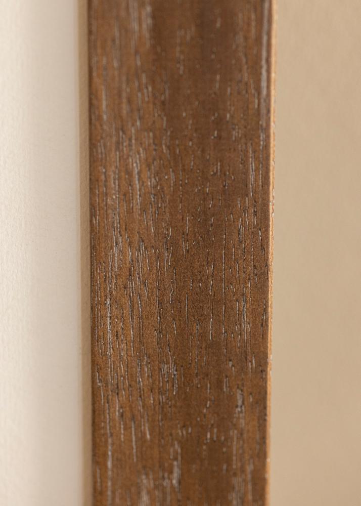 Cadre Juno Gris 30x30 cm - Passe-partout Blanc 19x19 cm