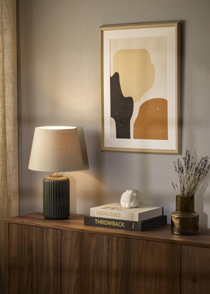 Cadre Västkusten Chêne 50x50 cm - Passe-partout Blanc 15x15 inches