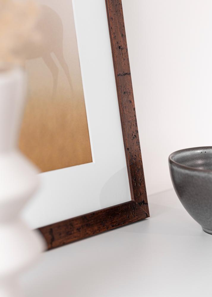 Cadre Humphrey Verre acrylique Brun 40x60 cm