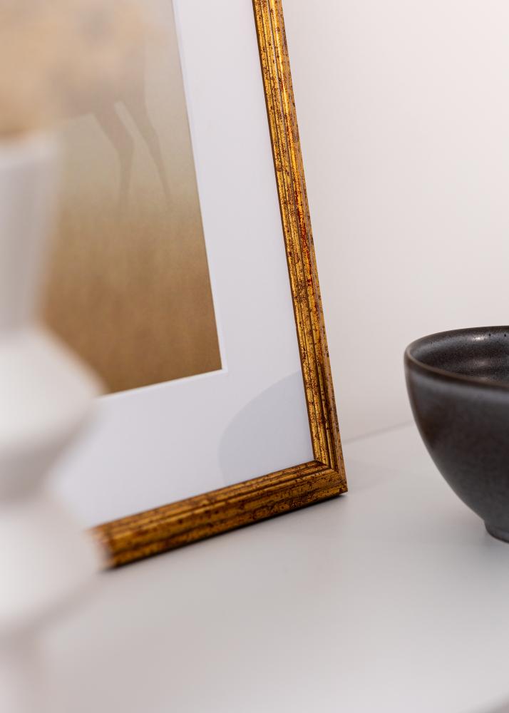 Cadre Claudia Verre Acrylique Or 21x29,7 cm (A4)