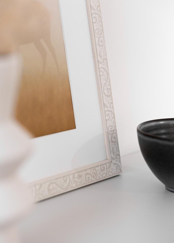 Cadre Milton Verre Acrylique Blanc 40x60 cm