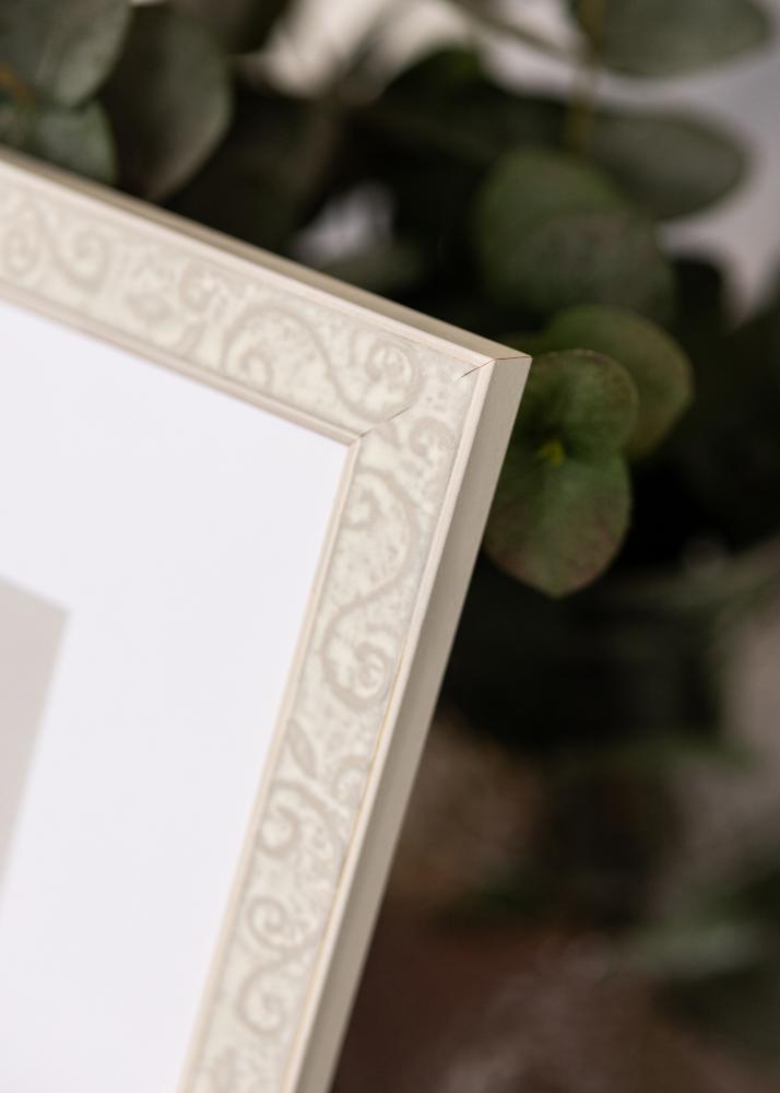 Cadre Milton Verre Acrylique Blanc 40x60 cm