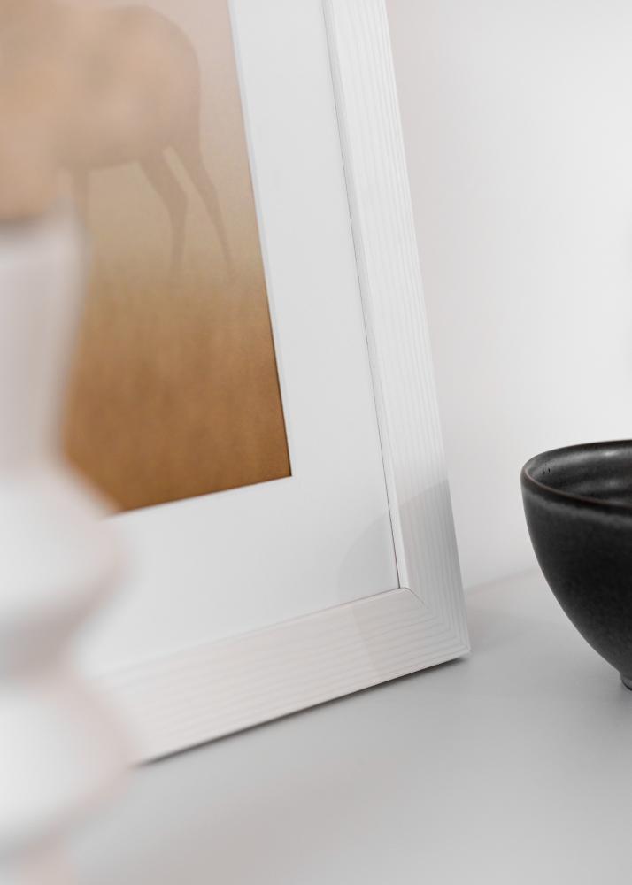 Cadre Sandra Verre Acrylique Blanc 20x30 cm