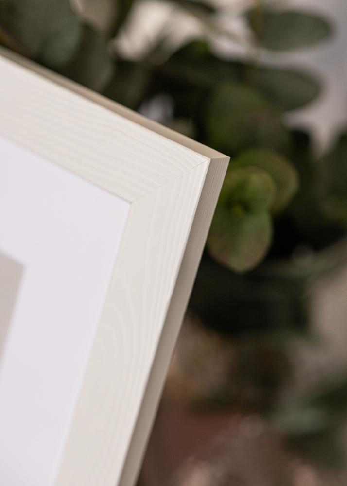 Cadre Sandra Verre Acrylique Blanc 20x30 cm