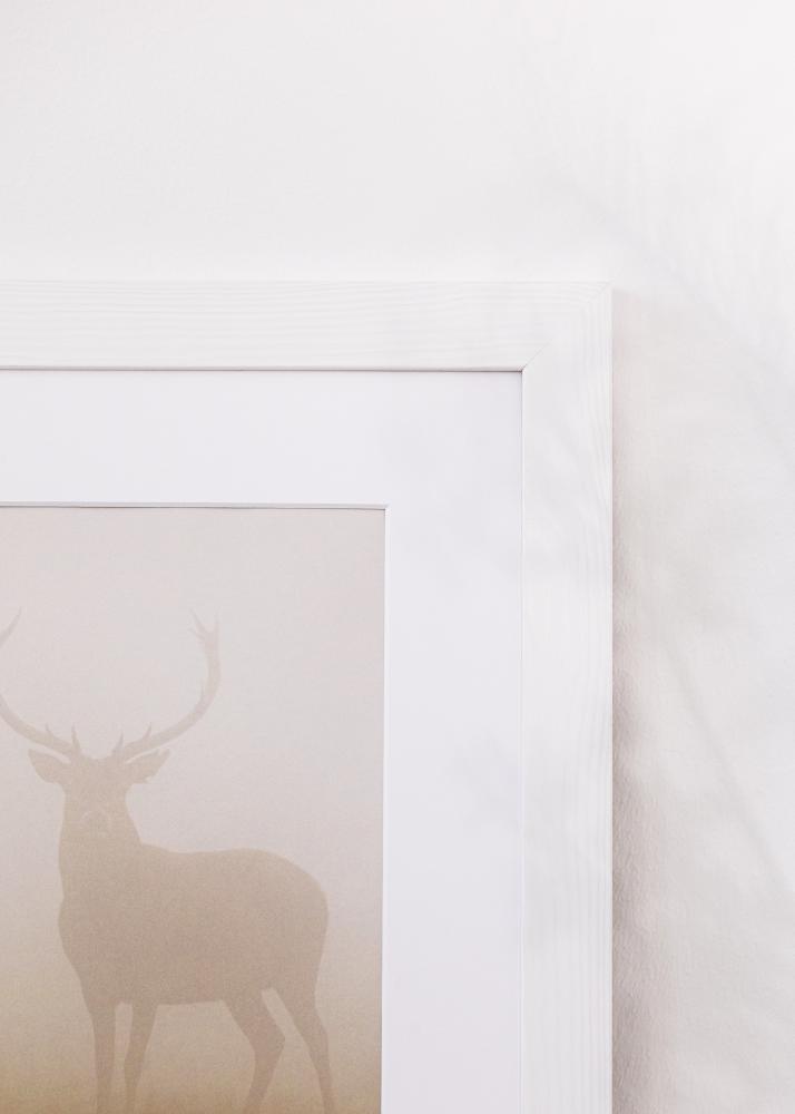 Cadre Sandra Verre Acrylique Blanc 20x30 cm