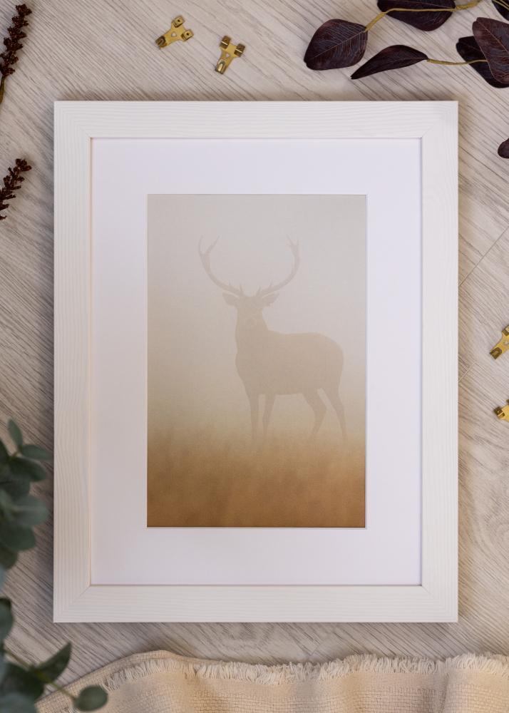 Cadre Sandra Verre Acrylique Blanc 20x30 cm