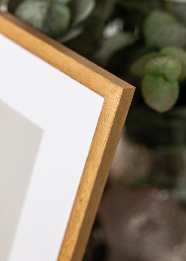 Cadre Tulipa Verre acrylique Chêne massif 42x59,4 cm (A2)