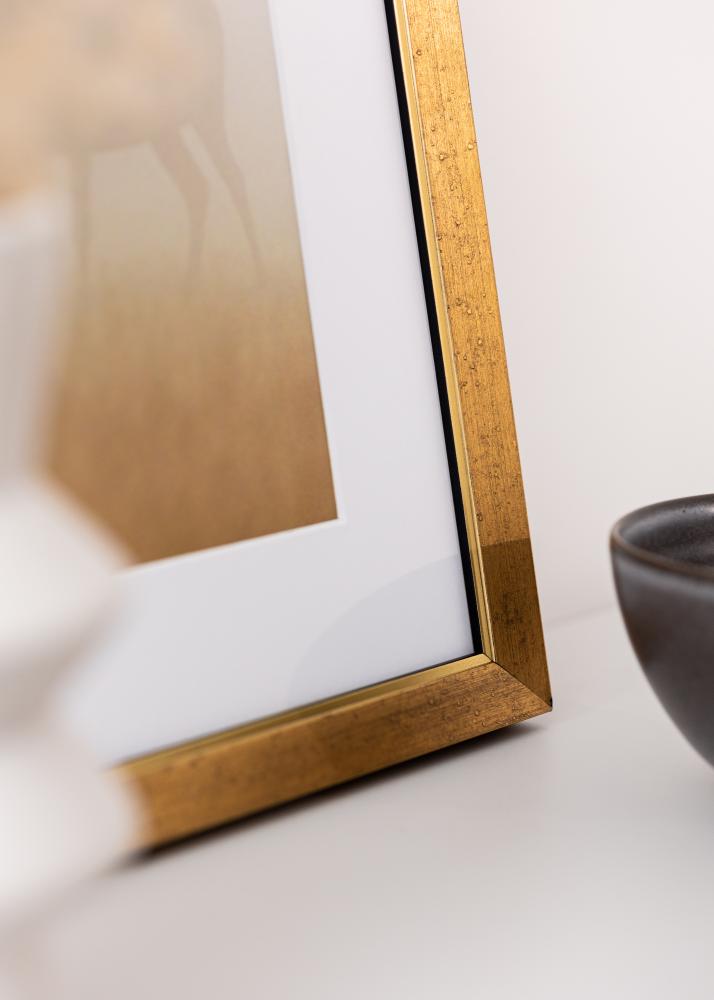 Cadre Brema Verre acrylique Or 50x70 cm